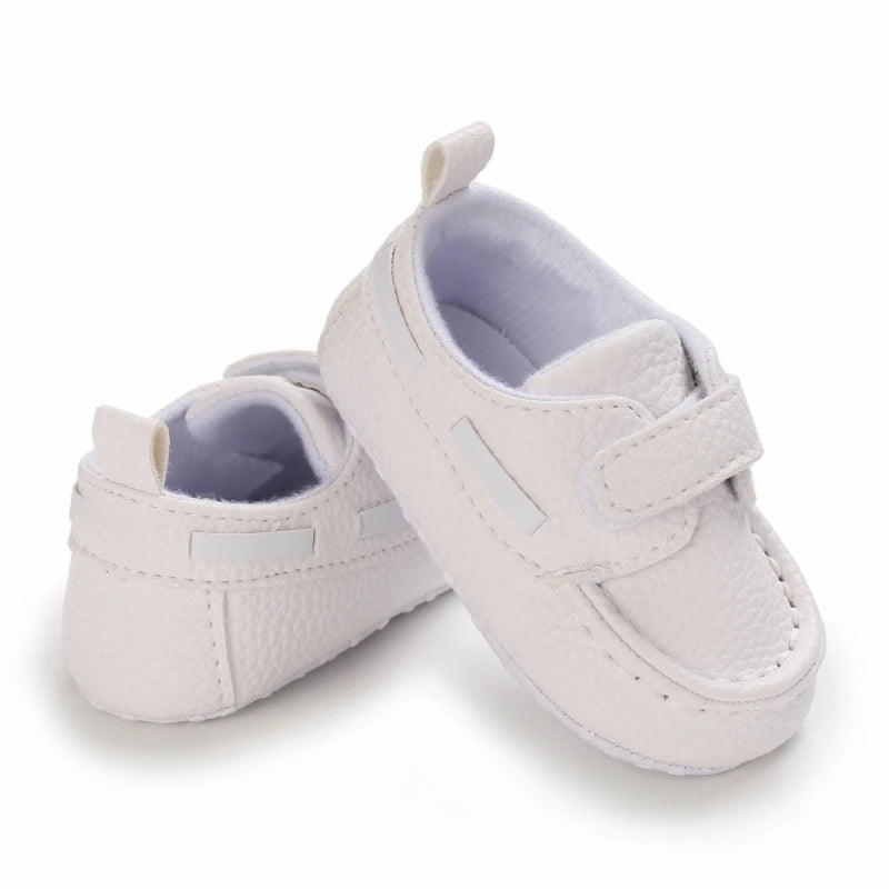 0-18M Classic Fashion Infant Casual Sneakers Soft Sole Baptism Comfortable First Walking Shoes For Baby Boys Girls