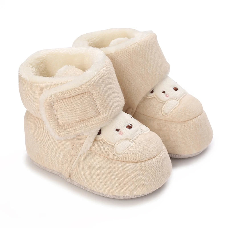 Winter Newborn Boys and Girls Cute Cartoon Cotton Shoes - View 9 | SAMAG