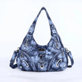 Angel Kiss Women Handbags Fashion Shoulder Bag Large Tote Top-handle Shopping Pack Multifunctional Satchel Lady Hobos Big Purse