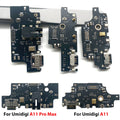 For Umidigi A5 A7 A7S A9 A11 A13 A13S A15 A11 Pro Max USB Charging Board Flex Cable Port Phone Microphone Charger Flex Connector