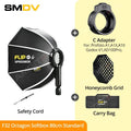 SMDV Flip 32 Quickly Release Parabolic Out Door Softbox for Godox Flash Soft box V1 AD100PRO AD300PRO V860III AD200