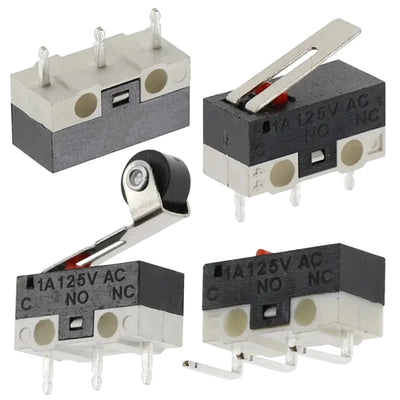 20/100/ 3Pin Micro Limit Switch SPDT Momentary Push | SAMAG