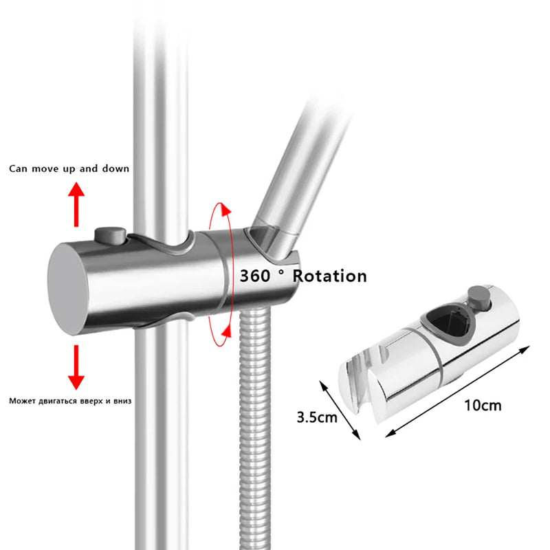 Split Shower Column Set Bathroom Faucet Single Cold Mixer Water Tap System Bathtub Taps Rainfall Shower Head Accessories Adapter