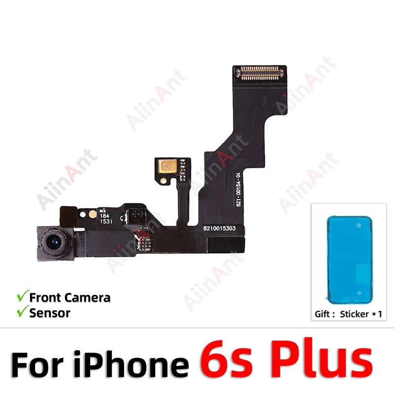 100% Test Top Small Proximity Ambient Light Sensor Front Camera Flex Cable For iPhone 11 Pro X Xr Xs Max 6 6s 7 8 Plus SE 2020