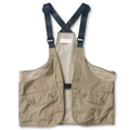 Men Vests Fashion Casual Big Pocket Hip Hop Streetwear Japanese Harajuku Y2k Top Slight Stretch Sleeveless