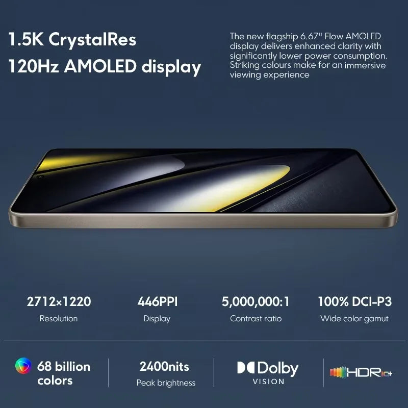 POCO F6 5G Global Version and Indonesian version 90W turbo charging Snapdragon 8s Gen 3 NFC 6.67”120Hz Flow AMOLED DotDisplay