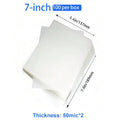 Multi-Size Thermal Laminating Bags: A4/A5/Letter Size Clear Glossy Sheets, Rounded Corners Heat Seal for Office School Home Holi