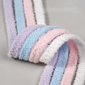 1 Pair 120cm Plush Fuzzy Shoelaces Soft Fluffy Replacement Laces Unisex for Canvas Sneakers Board Shoes