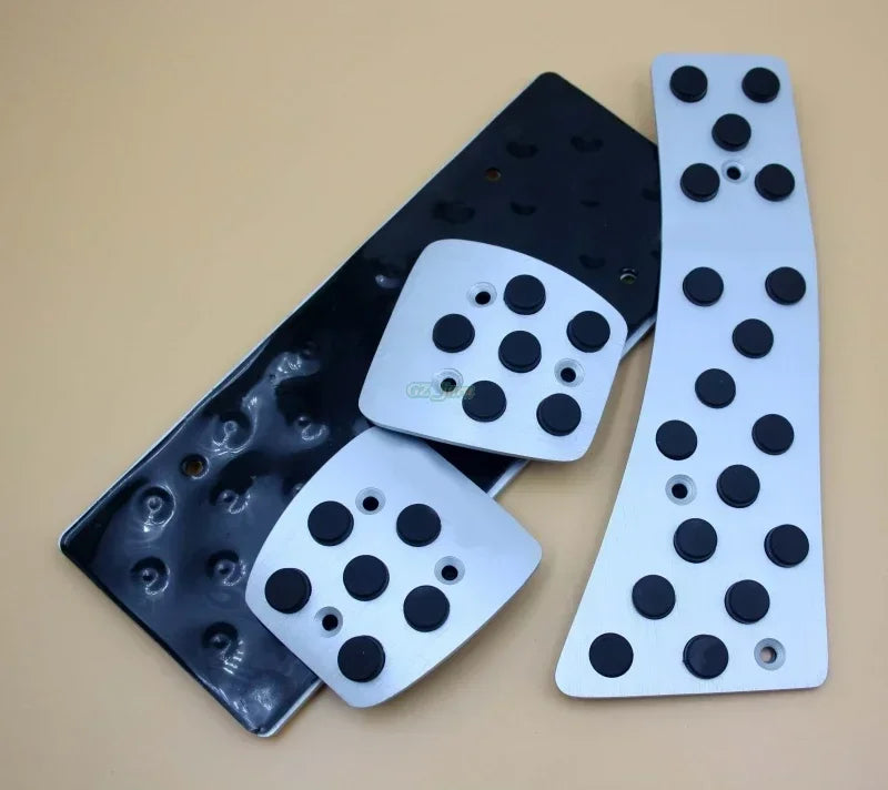 For Honda CIVIC 2006 2007 2008 2009 2010 2011 Manual MT LHD Aluminum Pads Pedal Set Gas Brake Footrest Car Accessories