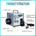 60W Electric Terminal Crimper Machine Professional Crimping Tool with Replaceable Molds for Cold Pressing of - View 5 | SAMAG