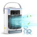 Portable Air Conditioning Fan 6 Speeds USB Mini Air Conditioner Timing Home Office Air Cooler Humidifier Desktop Misting Fan