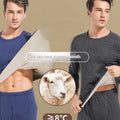 Autumn Winter New Men's Cashmere Silk Soft Comfortable Warm Underwear with Thickened Plush Set for Men Women Thermal Clothing