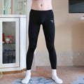 Mens Thermal Underwear Pants Elastic Sweat-Absorbing Long Johns Elastic Thin Skinny Soft Breathable Thermal Bottoms Pants Shirts