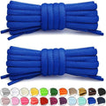 9MM Oval Shoe Laces Semicircle Bold Shoelaces for High-top Low-top Sneakers Polyester Silk High-quality Shoelace 18 Colors 1Pair