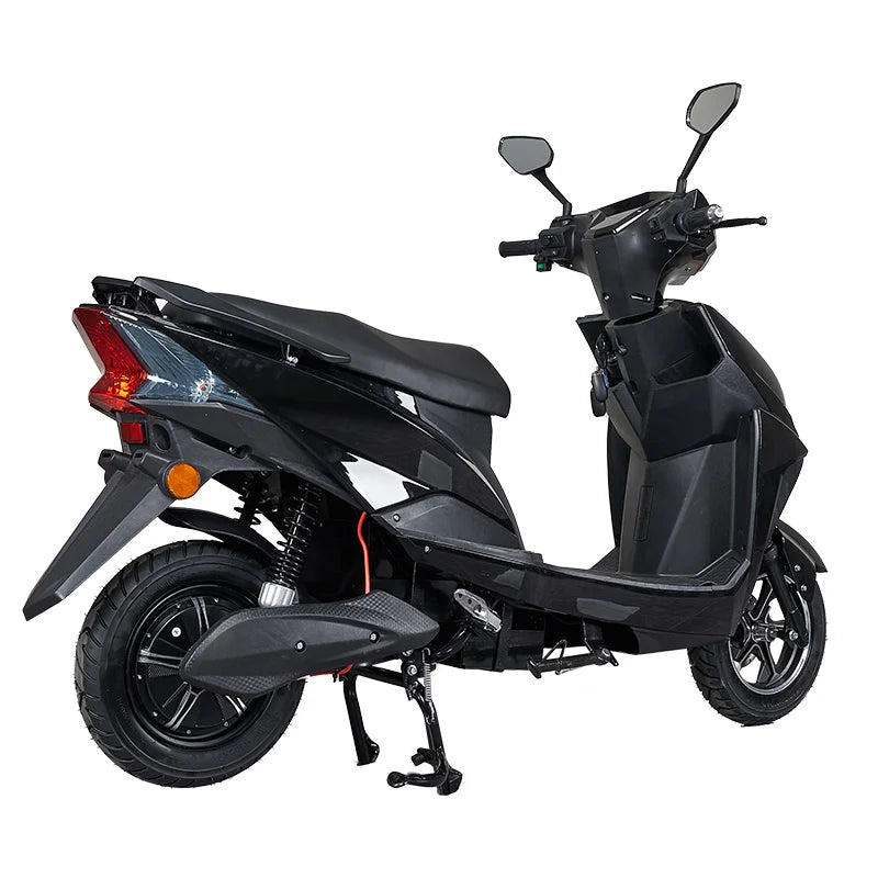 600W/800W 40-50km/h Speed 45-65km Range 2 Wheel Electric Moped 2 Person E Scooter