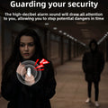Four-Color Flashing Light Personal Alarm Rechargeable 130DB Loud Siren Self Defense Glowing Lamp Waterproof Strobe Light