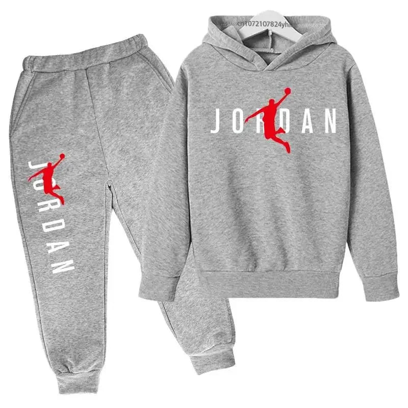 Kid Casual Pullover basketball Two Piece Suit Children | SAMAG