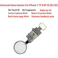 Universal Home Button Menu Keypad Return Flex Cable Assembly For iPhone 7 8 Plus
