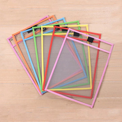 2 - Document Storage Bag Reusable Waterproof Clear Color | SAMAG