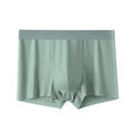 Men Boxers Thin Breathable Soft Ice Silk Seamless Daily Wear Anti-septic High Elasticity Male Underpants Men Underwear