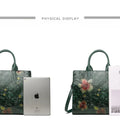 High Quality Handbag Women Designer Shoulder Bag Large Capacity Office Pocket Embossed Diagonal Cross Bag Official Document Bag