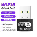 KEBIDUMEI 300Mbps Wireless USB Wifi Adapter 2.4GHz Mini WiFi6 Dongle Network Card Driver Free 150M - Visuel 7 | SAMAG
