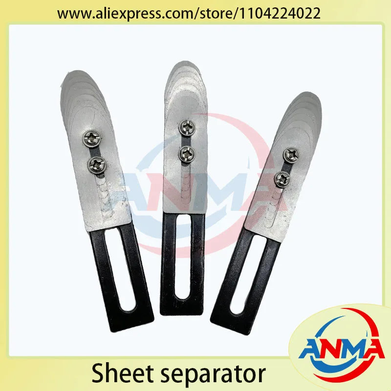 3Pieces Man roland 800 Offset Printing Machinery Spare Parts Sheet Paper Separator Finger