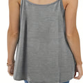 Plus Size Women's Casual Sleeveless Loose Fit Tank Top Soft Lightweight Summer Camisole