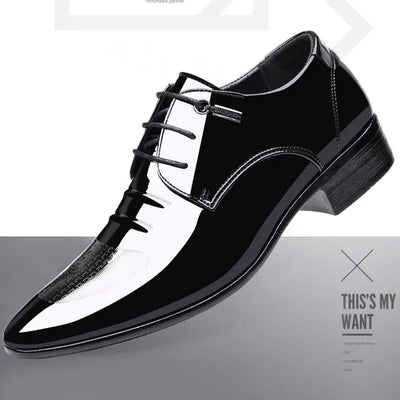 Luxury Business Oxford Leather Shoes Men Breathable | SAMAG