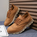 Men’s Business Casual Oxford Sneakers – Lightweight Lace-Up Dress Shoes for Work, Travel & Daily Commute