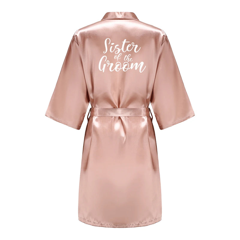 Wedding Bride Bridesmaid Robes for Women Bridal Party | SAMAG