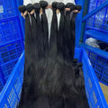Straight Bundles Human Hair 12A Human Hair 3 Bundles Straight Hair Brazilian Hair Human Hair Bundles Virgin Human Hair Bundles Remy Human Hair Bundles 20 22 24 Inch Human Hair Extensions