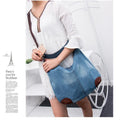 Denim Women Shoulder Bag Large Capacity Female Hobos Handbag Design Casual Big Totes Blue Ladies Hand Bags Canvas Crossbody Bags