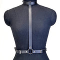 Women Punk Fashion Belt Street Style Waistband with Adjustable Suspenders Body Decor Harness Corset Belt Goth Clothing Accessory