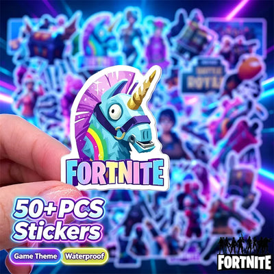 Fortnite Battle Royale Stickers Waterproof PVC Vinyl | SAMAG