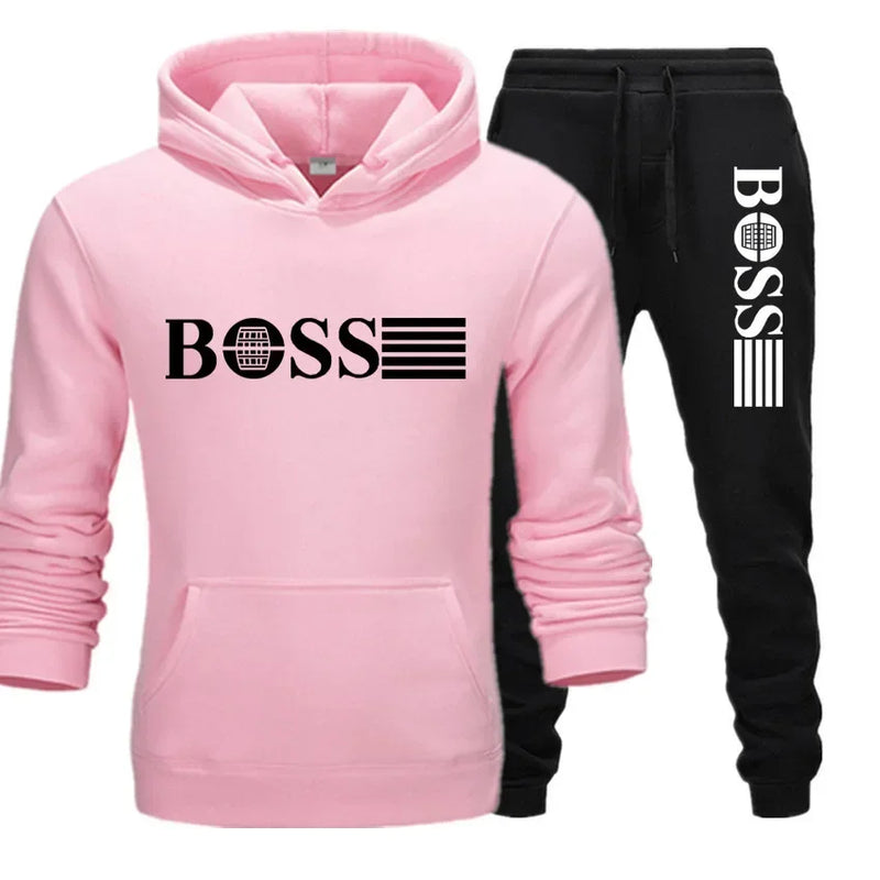 Autumn and winter two - piece sportswear, men and women's casual with fashionable hoodie - View 14 | SAMAG