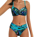 Botanical Print Tankini Swimwear Women'S Bikini Set | SAMAG