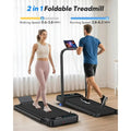 Compact Incline Walking Pad Treadmill, 3.0HP, 350 lbs - View 2 | SAMAG