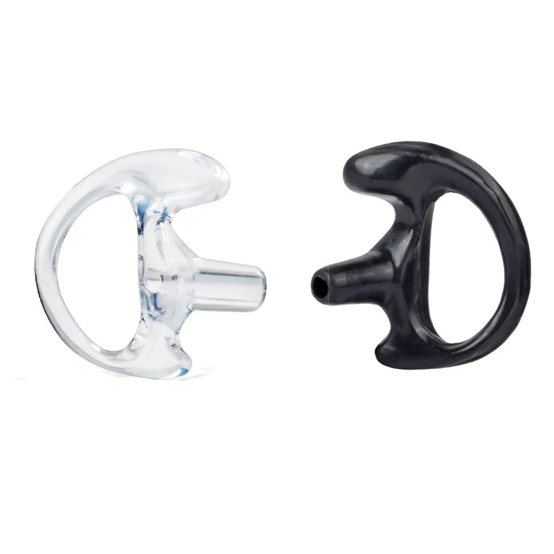Ear Mold Earbud Replacement Soft Silicone Earpiece for Walkie Talkie Air Acoustic tube headset (Pack of 3 Pairs-Medium)