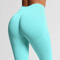 Seamless Fitness Pants Women's High Waist Yoga Leggings  High Stretchy Butt Lifting Breathable Sports Tights Women Gym Leggings