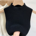Women Knitted Tank Top Summer Fall Slim Sweater Short - View 15 | SAMAG