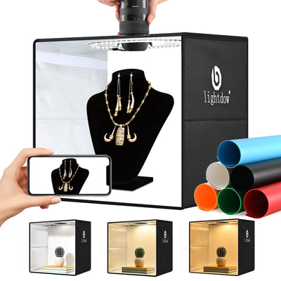 Lightdow Photo Lighting Studio Shooting Tent Box Folding | SAMAG