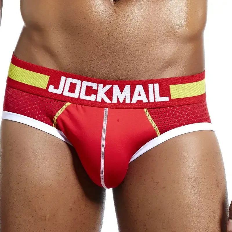 JOCKMAIL Brand New Briefs Cotton Men Underwear Men Underpants U Convex Pouch Male Underwear Men Sexy Briefs Male Panties