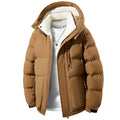 Men's Jacket Stand Collar Mens Parka Winter New Down Jacket Fleece Warm Jackets Men Business Leisure Coat Baseball Coats 3568