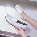 Spring and Autumn New Sports Comfortable Flat Bottom Women's Nursing Shoes Fashionable Soft Sole Elegant Work and Leisure Shoes