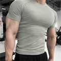 Men Body Shaper Knitted Thick Style GYM T-Shirt Slimming Shapewear Belly Control Compression Man Modeling Underwear Corset