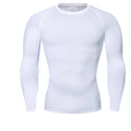 Winter Men Thermal Underwear Set Mens Fleece Lined Warm Undershirts Long Johns Compression Tights Fitness Sports Tracksuit Set