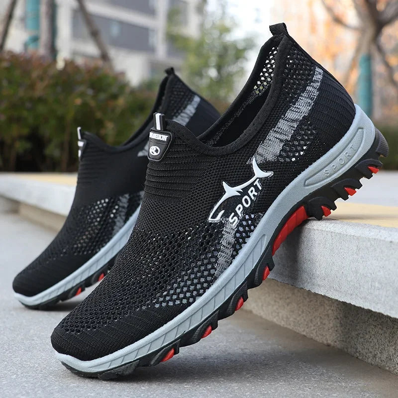Men's Summer Sneakers Breathable Mesh Summer Sports Shoes Casual Sneakers Free Shipping Shoes