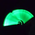 Glow Dark Nunchaku Dual Section Staff Rainbow Fluorescent Performance Training Light Up Vibration Sensor Switch Durable Anti New