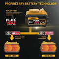 100%Original Battery Dewalt 18V 20V Power Tool Replace DCB200 Series Accessories Rechargeable Lithium - View 3 | SAMAG